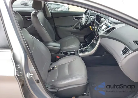 2015 Hyundai Elantra Limited from USA, damaged, VIN 5NPDH4AE2FH640735